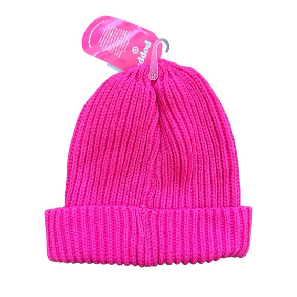 Poppi Bright Pink Strawberry Winter Hat - Picture 4 of 5